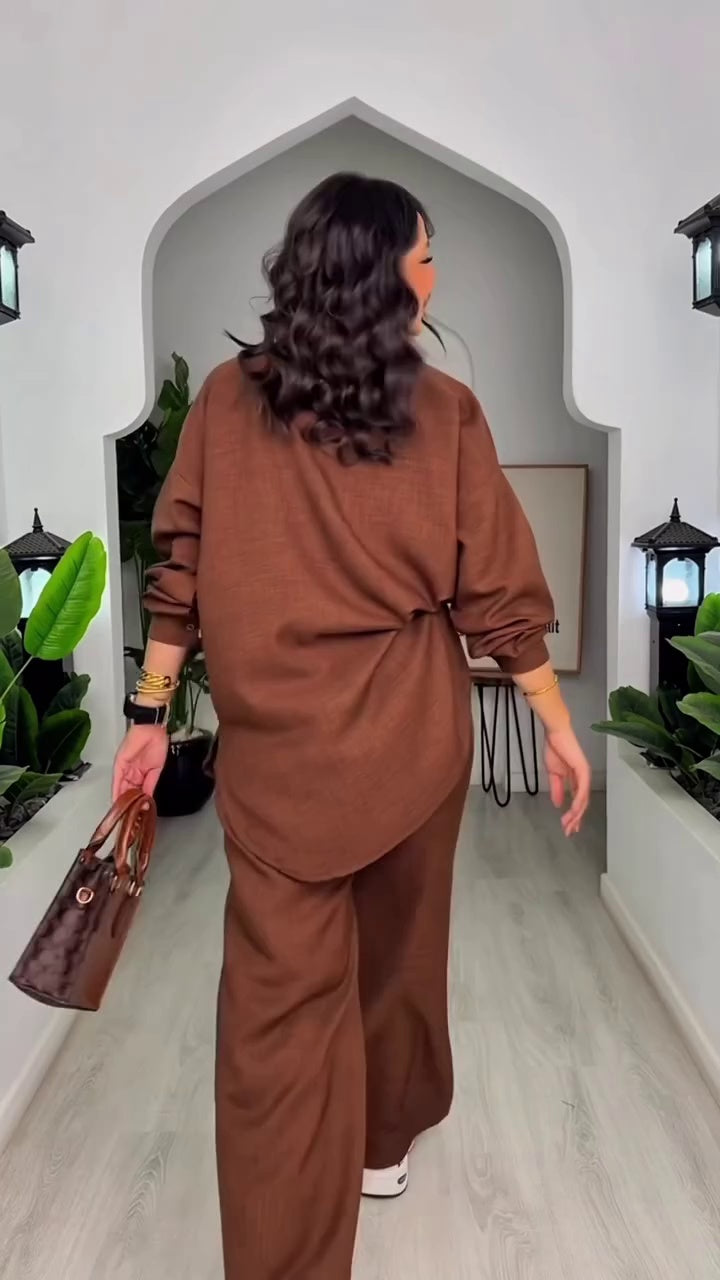 Suit Kitan Brown