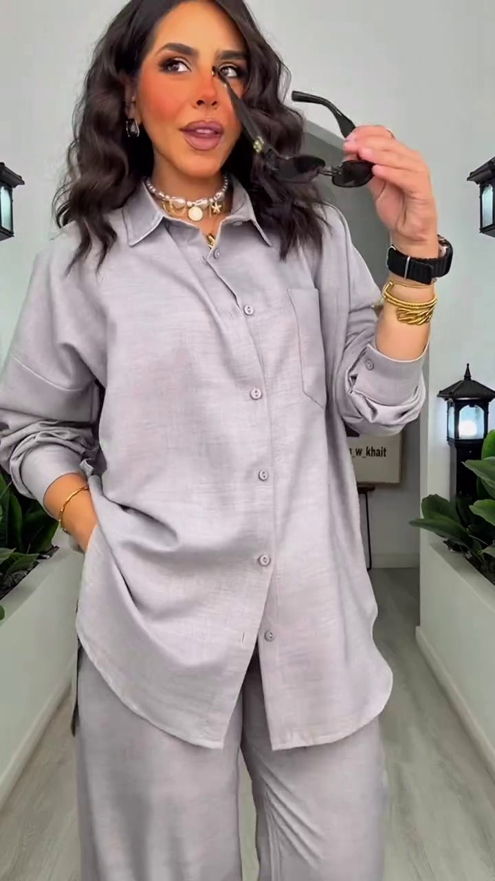 Suit Kitan Gray